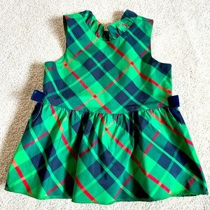 Janie and Jack girl’s Christmas color top